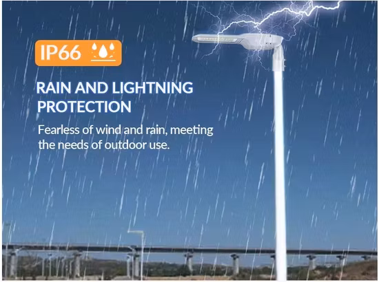 Outdoor Waterproof IP65 High Power IP66 50W 100W 150W Security Ligting LED Road Lamp Garden Yard Sensor Solar or Main LED Street Light