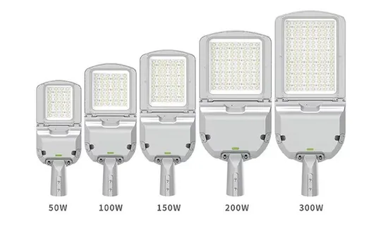 Outdoor Waterproof IP65 High Power IP66 50W 100W 150W Security Ligting LED Road Lamp Garden Yard Sensor Solar or Main LED Street Light
