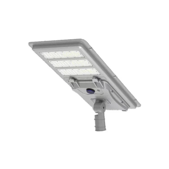 Lampada da giardino per esterni tutto in uno, lampione stradale a LED integrato per parcheggio